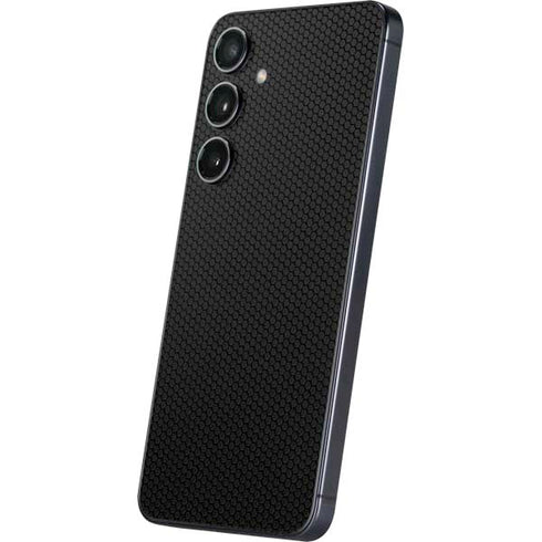 Specialty Vinyl Black Hex Texture Galaxy S25 Skin